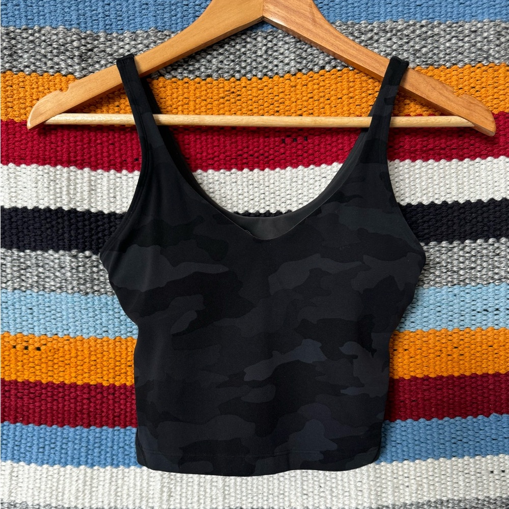 Lululemon Align Tank - Heritage 365 Camo Deep Coal Multi - Picture 5 of 16